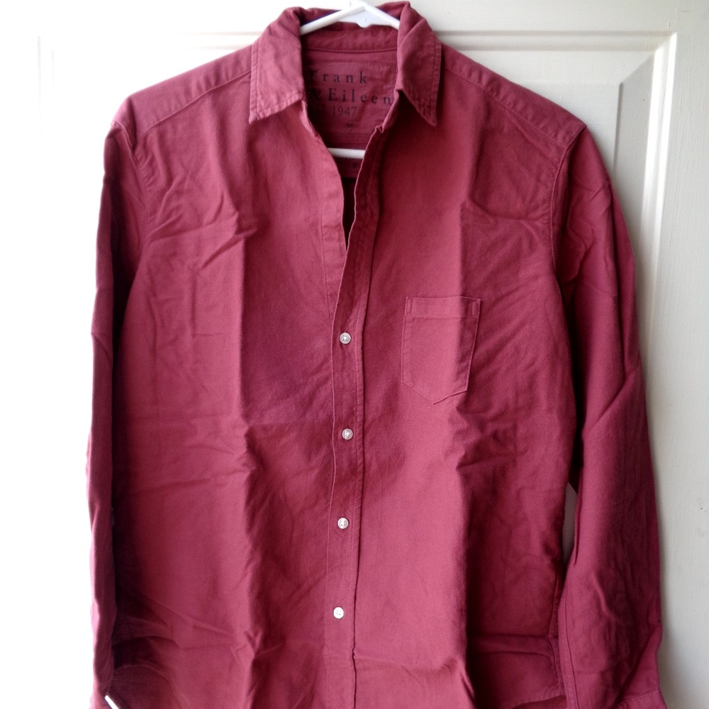 Frank & Eileen XS Eileen Gorgeous Maroon XS